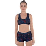 Architecture City Pixel Art Racerback Boyleg Bikini Set