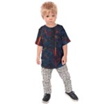 Architecture City Pixel Art Kids  Raglan T-Shirt