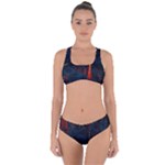 Architecture City Pixel Art Criss Cross Bikini Set