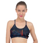 Architecture City Pixel Art Basic Training Sports Bra