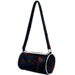Architecture City Pixel Art Mini Cylinder Bag