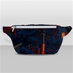 Architecture City Pixel Art Waist Bag 
