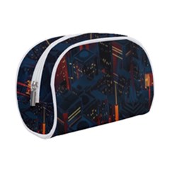 Architecture City Pixel Art Make Up Case (Small) from ArtsNow.com