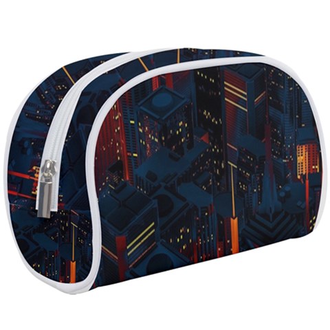 Architecture City Pixel Art Make Up Case (Large) from ArtsNow.com