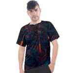 Architecture City Pixel Art Men s Sport Top