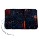 Architecture City Pixel Art Pen Storage Case (L)
