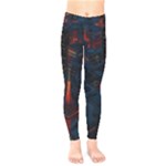 Architecture City Pixel Art Kids  Classic Winter Leggings