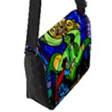Flap Closure Messenger Bag (S) 