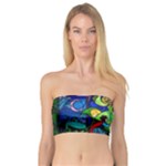 Beauty And The Beast Stained Glass Rose Bandeau Top