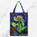 Beauty And The Beast Stained Glass Rose Classic Tote Bag
