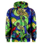 Beauty And The Beast Stained Glass Rose Men s Core Hoodie