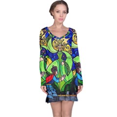 Long Sleeve Nightdress 