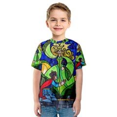 Kids  Sport Mesh T-Shirt 
