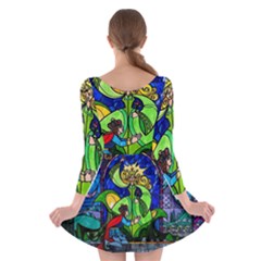 Long Sleeve Skater Dress 