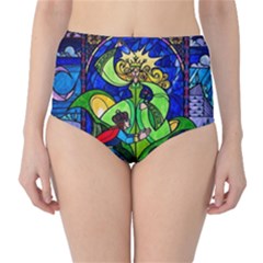 Classic High-Waist Bikini Bottoms 