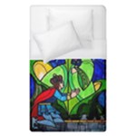 Beauty And The Beast Stained Glass Rose Duvet Cover (Single Size)