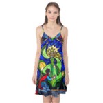 Beauty And The Beast Stained Glass Rose Camis Nightgown 