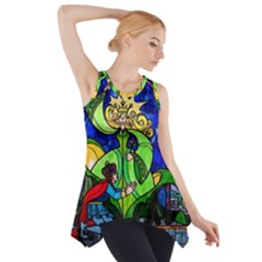 Side Drop Tank Tunic 