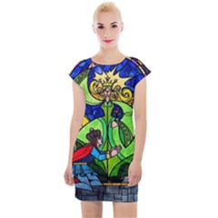 Cap Sleeve Bodycon Dress 