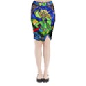 Midi Wrap Pencil Skirt 