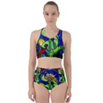 Beauty And The Beast Stained Glass Rose Racer Back Bikini Set