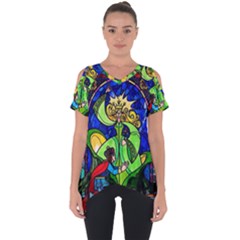 Cut Out Side Drop T-Shirt 