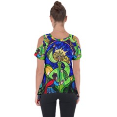 Cut Out Side Drop T-Shirt 