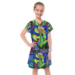 Kids  Drop Waist Dress 
