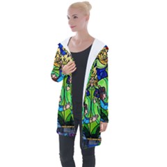 Longline Hooded Cardigan 