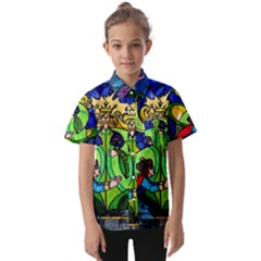 Kids  Short Sleeve Shirt 