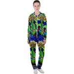 Beauty And The Beast Stained Glass Rose Casual Jacket and Pants Set