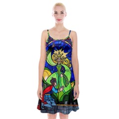 Spaghetti Strap Velvet Dress 