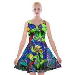 Velvet Skater Dress 