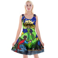 Reversible Velvet Sleeveless Dress 