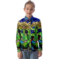 Kids  Long Sleeve Shirt 