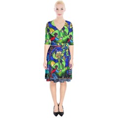 Wrap Up Cocktail Dress 