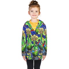 Kids  Double Breasted Button Coat 