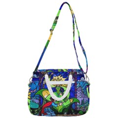Rope Handles Shoulder Strap Bag 