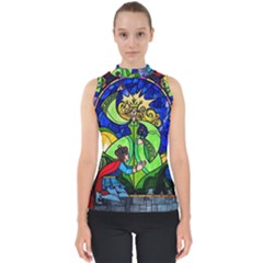 Mock Neck Shell Top 