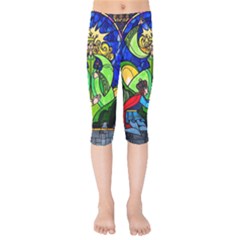 Kids  Capri Leggings  