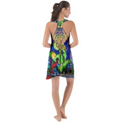 Show Some Back Chiffon Dress 