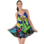 Beauty And The Beast Stained Glass Rose Love the Sun Cover Up