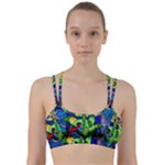 Beauty And The Beast Stained Glass Rose Line Them Up Sports Bra