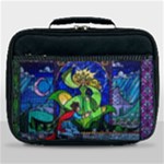 Beauty And The Beast Stained Glass Rose Lunch Bag