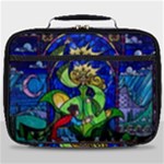 Beauty And The Beast Stained Glass Rose Full Print Lunch Bag