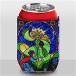 Beauty And The Beast Stained Glass Rose Can Holder