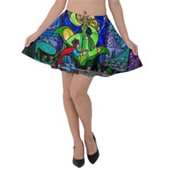 Velvet Skater Skirt 