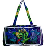 Beauty And The Beast Stained Glass Rose Multi Function Bag