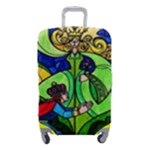 Beauty And The Beast Stained Glass Rose Luggage Cover (Small)