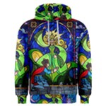 Beauty And The Beast Stained Glass Rose Men s Overhead Hoodie